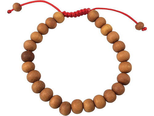 M Francisco Pulsera De Madera De Sándalo Tibetano Mala Para 