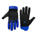 Guantes Ciclismo Gel Mtb Hunter Piel Y Licra Largos