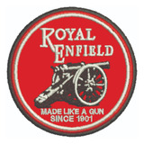 Patch Bordado Royal Enfield Canhão 7x7 Ryl004l070a070