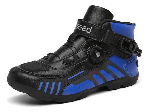 Motociclista Speed Boots Zapatillas De Montar A Fondo Pa [u]