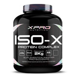 Whey Protein Isolado Iso X Protein  25g Proteína Dose 2kg Sabor Chocolate