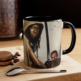 The Walking Dead Michonne Taza Sublimada De 11 Onzas 1 Pieza