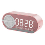 Altavoz Portátil: Reloj Digital Bluetooth V5.0