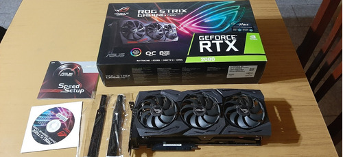 Placa De Video Asus Rog Strix Rtx 2080 8gb Gddr6 Gaming