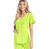 Uniforme Quirurgico Jogger Skechers Stretch Mujer Lime Juice