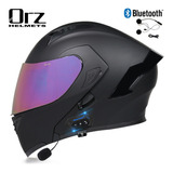 Casco Bluetooth Motociclista Certificado Mica Abatible