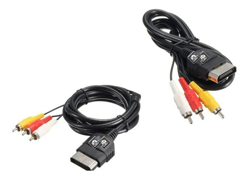 Cable Av Video Rca Para Xbox Clásico Primera Generación 