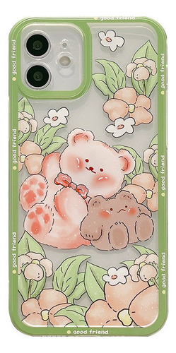 Funda For Teléfono Móvil Flower Bear For 14 13 12