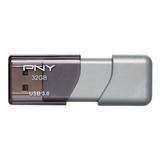 Pendrive Pny 32gb Turbo Attache 3 Usb 3.0 - P-fd32gtbop-ge 