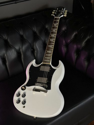 Guitarra Elet EpiPhone Sg Standard Lefty - Alpine White