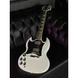 Guitarra Elet EpiPhone Sg Standard Lefty - Alpine White