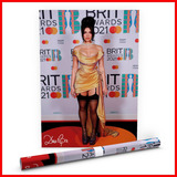 Poster Fotográfico Dua Lipa® Brit Awards 2021 - 60x40cm
