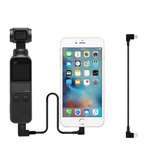 Cabo De Transferencia Da Dados Conexão Usb  Ios iPhone Para Dji Osmo Pocket