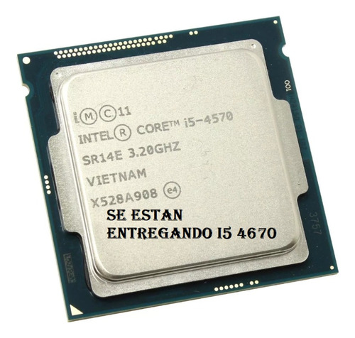 Micro Intel I5 4570 3.30gh Socket 1150 Hago Envios Gratis