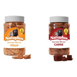 Combo Snacks Para Perro Natuplus Sabor Pollo + Carne Premium