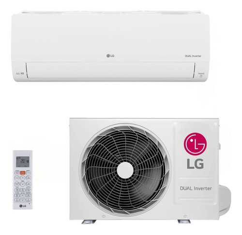 Ar-condicionado Split LG Inverter Voice 18000 Btu R32 Qf 220