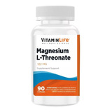  Magnesium L-theronate - Vitamin Life / 90 Cápsulas 