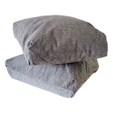 Fundas Para Almohadones Chenille 50x50x10 Sillon Algarrobo 