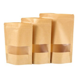 Bolsa Doypack Kraft 12x20cm (125grs) 50und