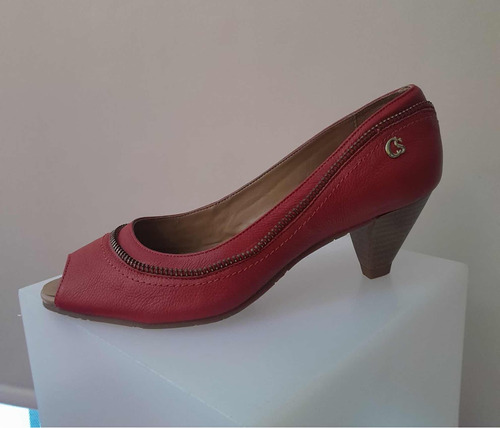 Zapato Carmen Steffens Color Rojo, Talle 35/36