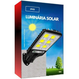 Luminária Solar Refletor Led Com Sensor De Movimento 100w