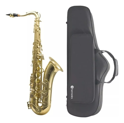 Sax Tenor  Harmonics Bb Hts-100l Laqueado