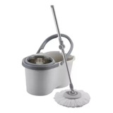 Mop Giratorio 6,5l Menalux Com Balde Inox