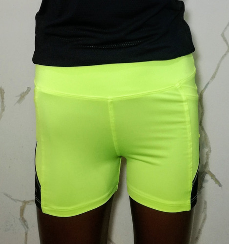 Micro Short Con Cintura Alta Deportivo Big Fine #885759076