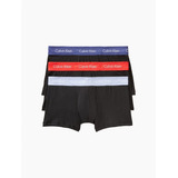 Boxer Calvin Klein Cotton Stretch Pack X 3 Originales S/caja