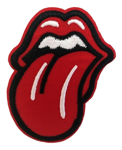 Bordado Termocolante Banda Rock Musica Rolling Stones Lingua