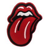 Bordado Termocolante Banda Rock Musica Rolling Stones Lingua