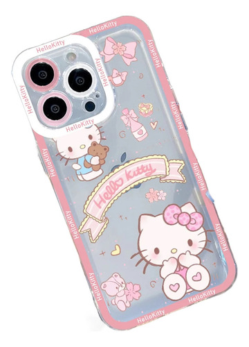 Funda Hello Kitty Cinnamoroll Kuromi Para iPhone 15, 14, 13,