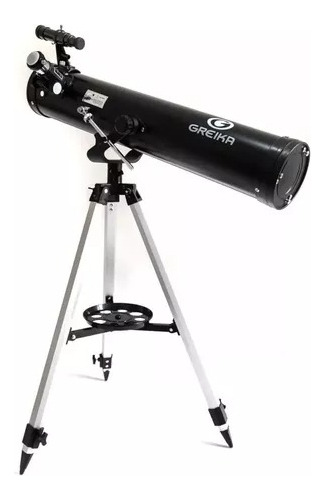 Telescópio Refletor Greika 76mm Astronômico Terrestre F70076