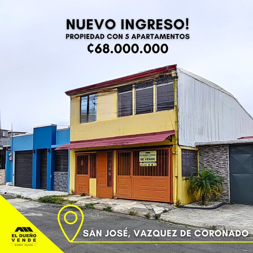 Venta De Apartamentos En Vázquez De Coronado, San José