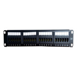 Patch Panel Categoria 6 De 24 Puertos Original.