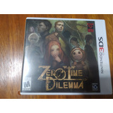 Zero Escape Zero Time Dilemma Nintendo 3ds Americano