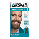 Tintura Grecin 5 Gel Barba E Bigode 28g Castanho