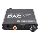 Conversor De Áudio Digital Para Analógico 192khz 24bit Dac C