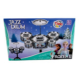 Bateria Juguete Niña Jazz Drum Princesas Musica 