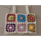 Top Granny Tejido Crochet Colores Hilo