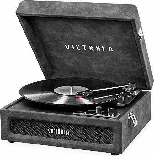 Victrola 3-en-1 Tocadiscos Bluetooth Maleta Con Tocadiscos D