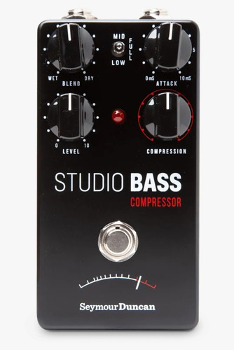 Pedal Seymour Duncan Studio Bass Compressor P/ Contrabaixo
