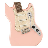 Guitarra Eléctrica Squier By Fender Paranormal Cyclone De Álamo Shell Pink Brillante Con Diapasón De Laurel Indio