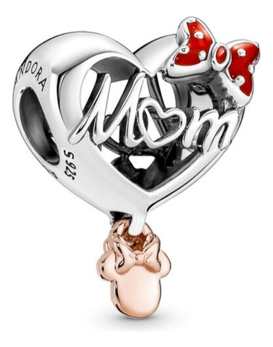 Pandora Original Charm, Mum , Plata De Primera Ley