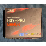 Caja Motherboard Asus H97-pro Gamer