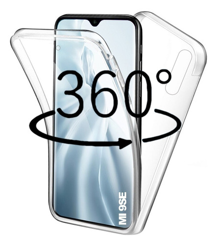 Capa Capinha Frente Verso 360 Graus Para Xiaomi Mi 9 Se