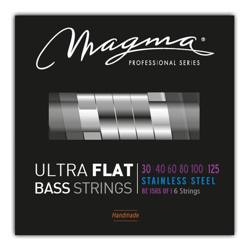 Cuerdas Magma Bajo 6 Cuerdas Ultra Flat 30-125 L Be156suf