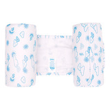 Almohada Bm Bebé Antiahogo Azul Ficcus By Baby Mink