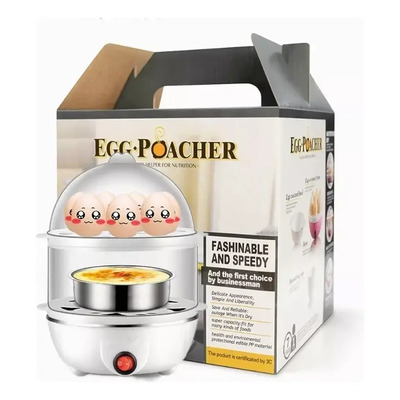 Vaporera De Verduras Y Hervidor De Huevos Portatil 2 En 1 | MercadoLibre