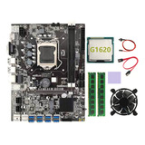 Placa Madre B75 Btc De 8 Ranuras Lga1155 8xpcie Usb3.0 G1620